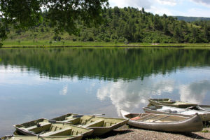 Boats on Lake Capote