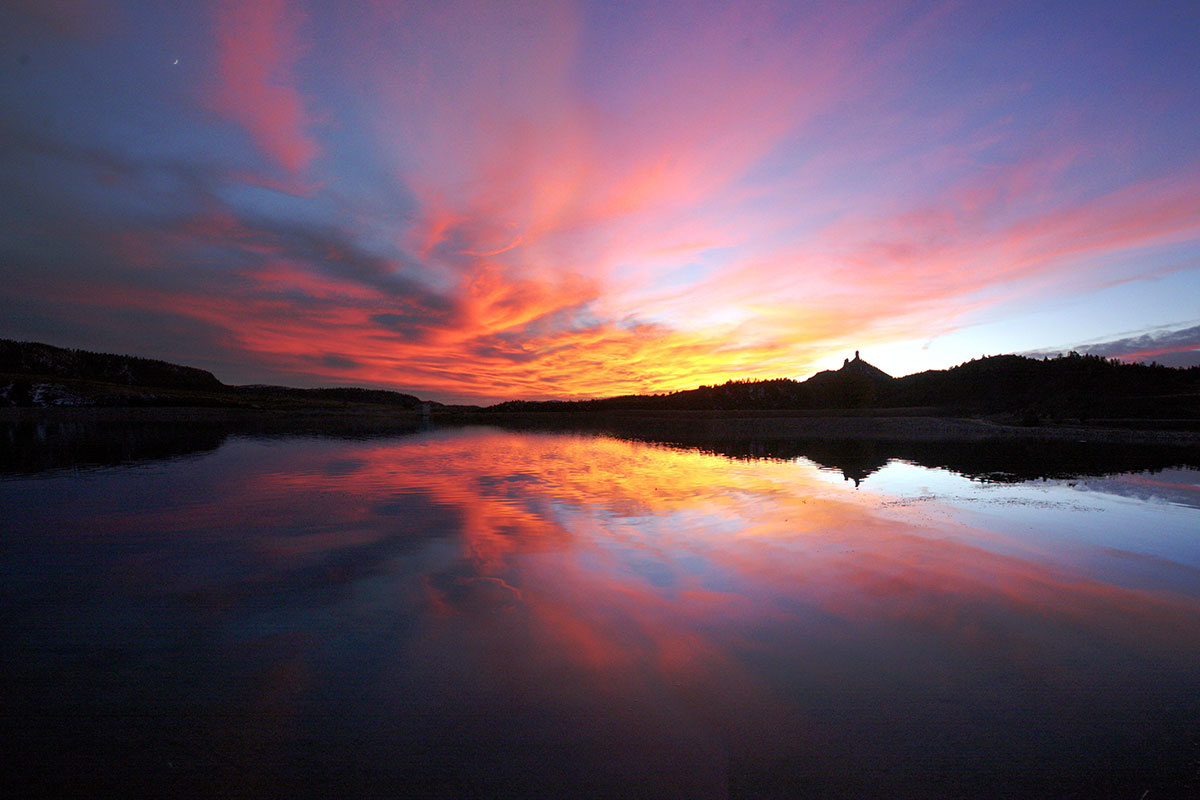 Sunset on the Lake